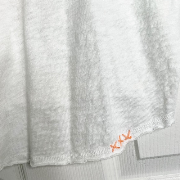 NWT Hello Nite! Revolve Racerback Burnout Lounge Tank Top in Ivory Size S - Picture 6 of 8